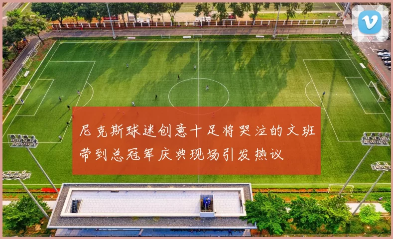 尼克斯球迷创意十足将哭泣的文班带到总冠军庆典现场引发热议