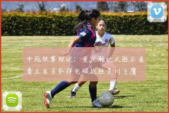 中冠联赛综述：重庆瀚达大胜云南青丘自贡弘祥电碳战胜贵州飞鹰